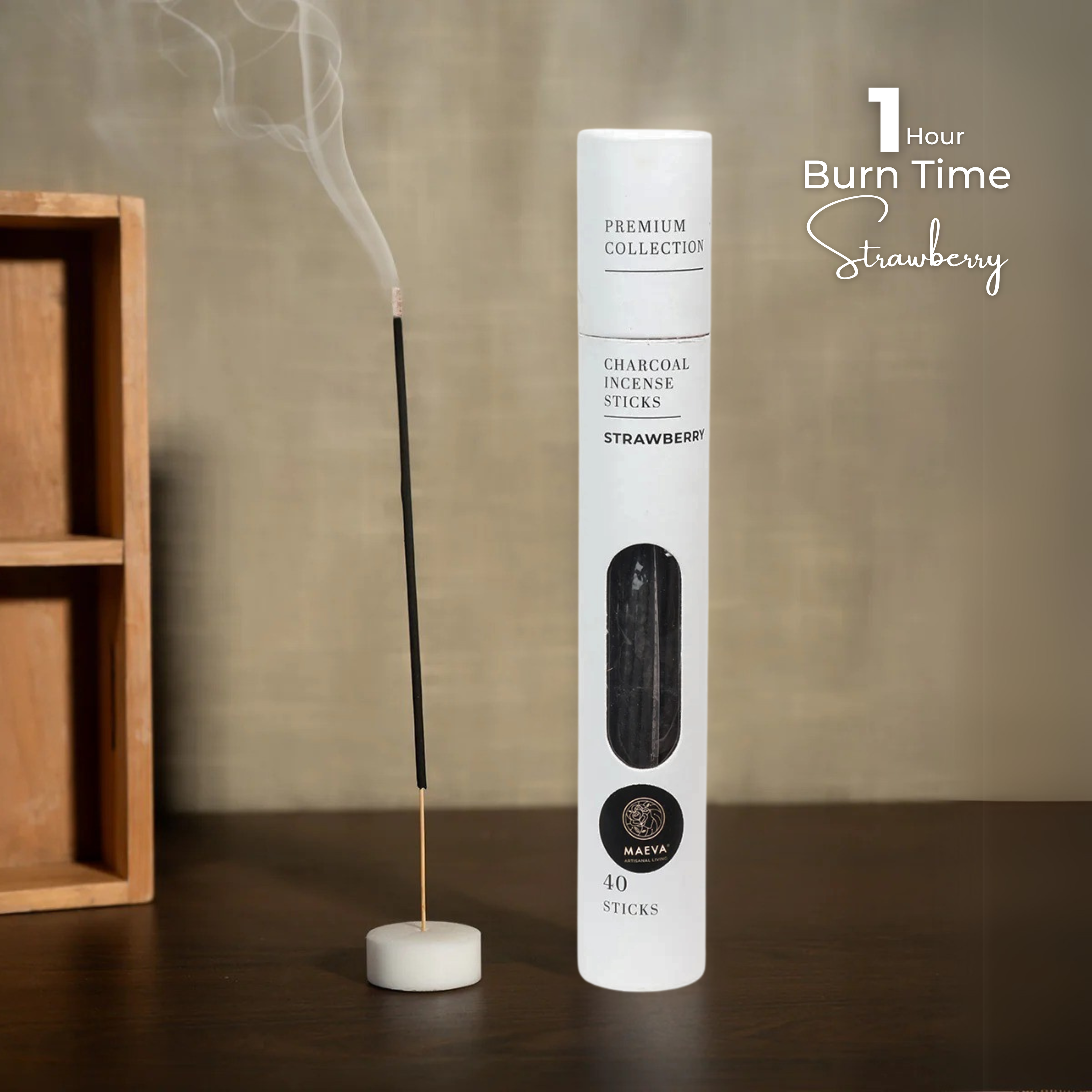 Strawberry Charcoal Incense Sticks