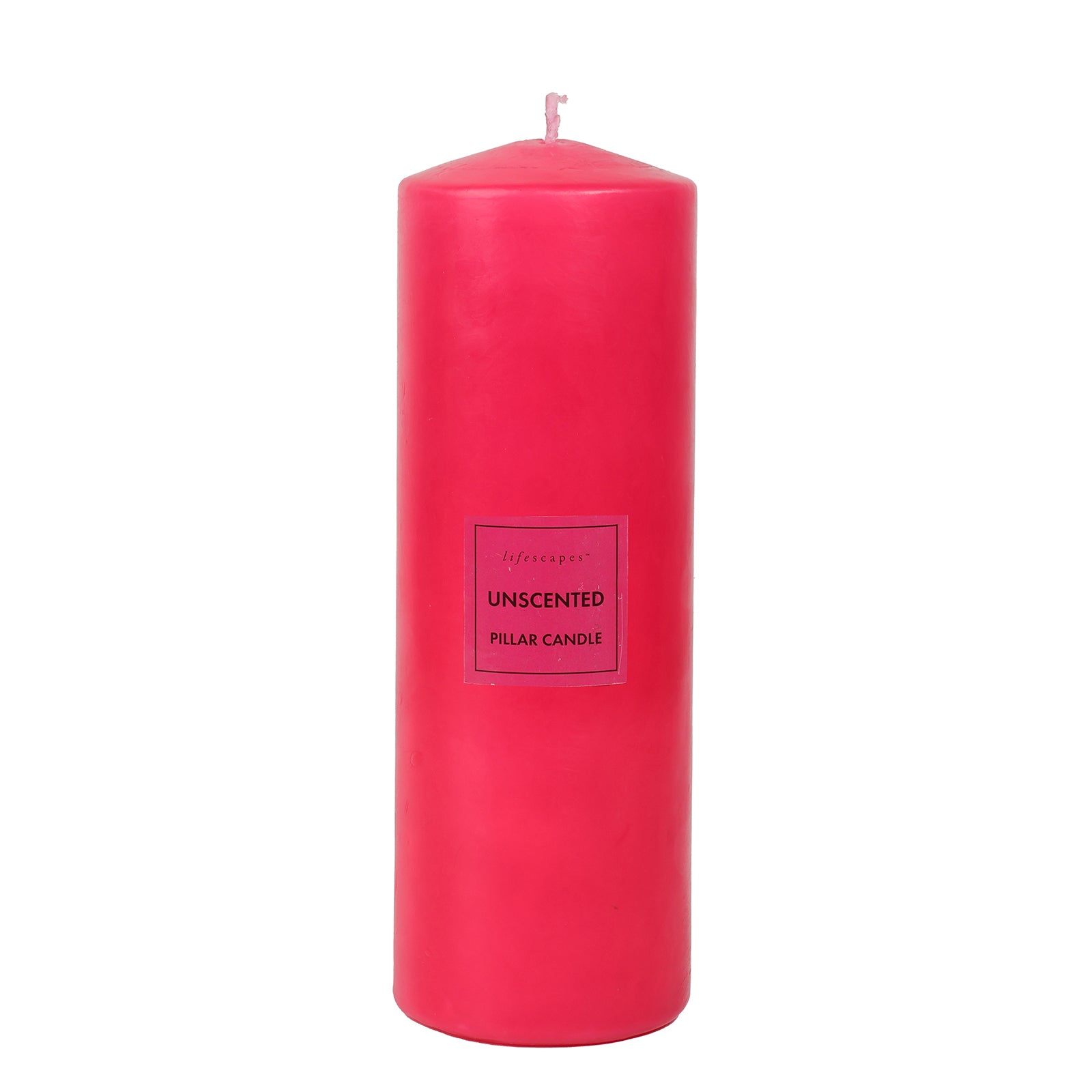 Lifescape Pillar Candle – Big (Pink)