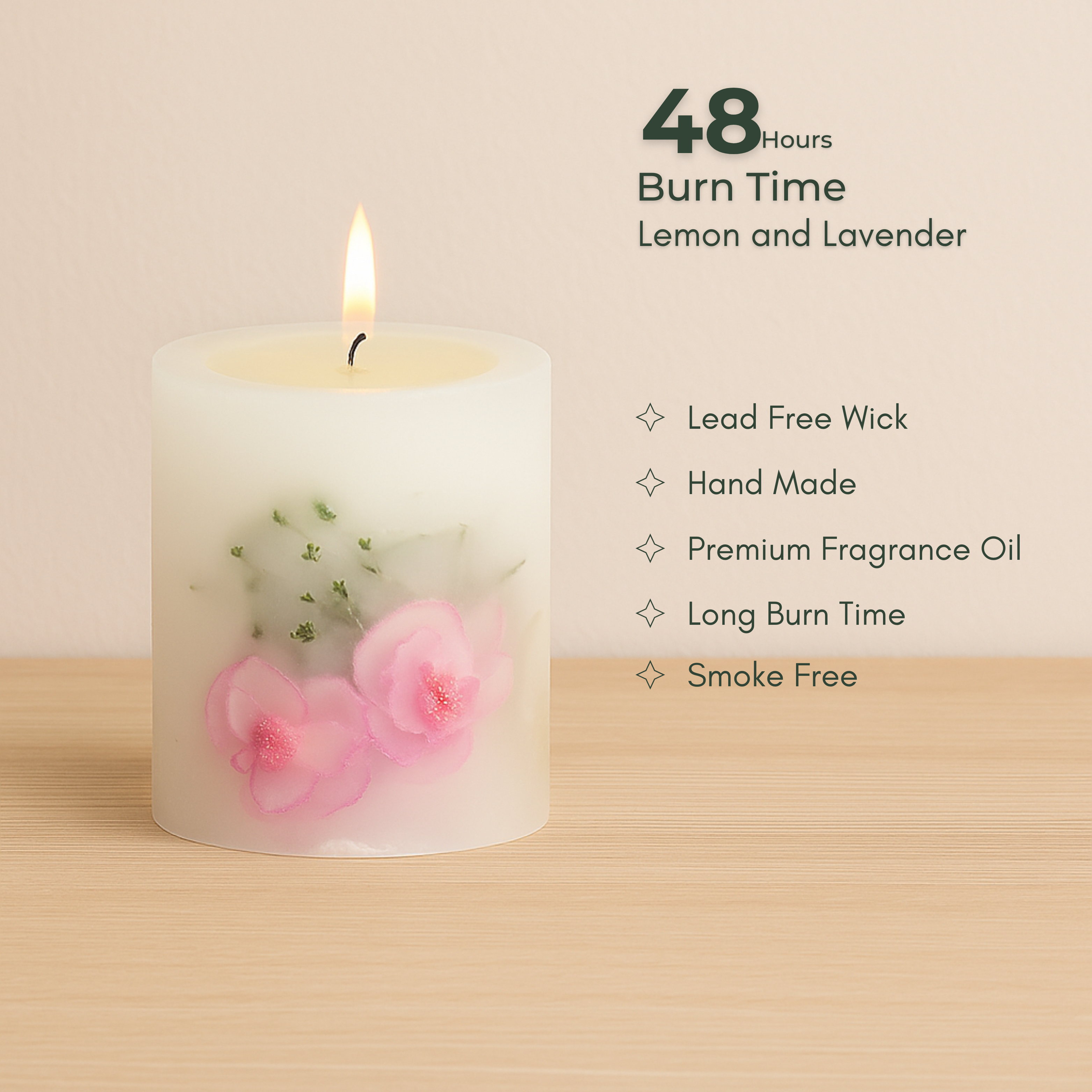 Lavender Dream Botanical Candle - Small