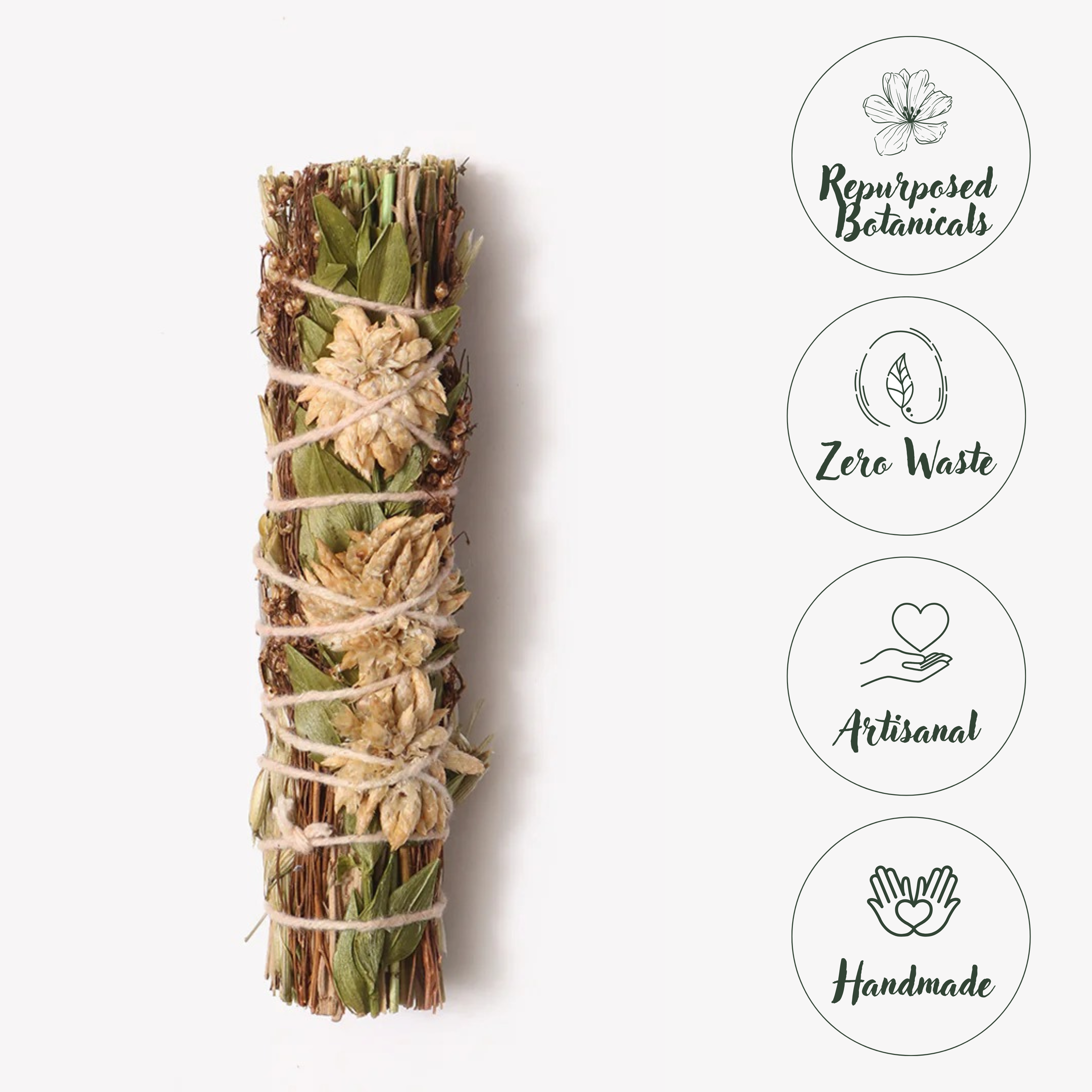 White Tuberose Smudge Bundle