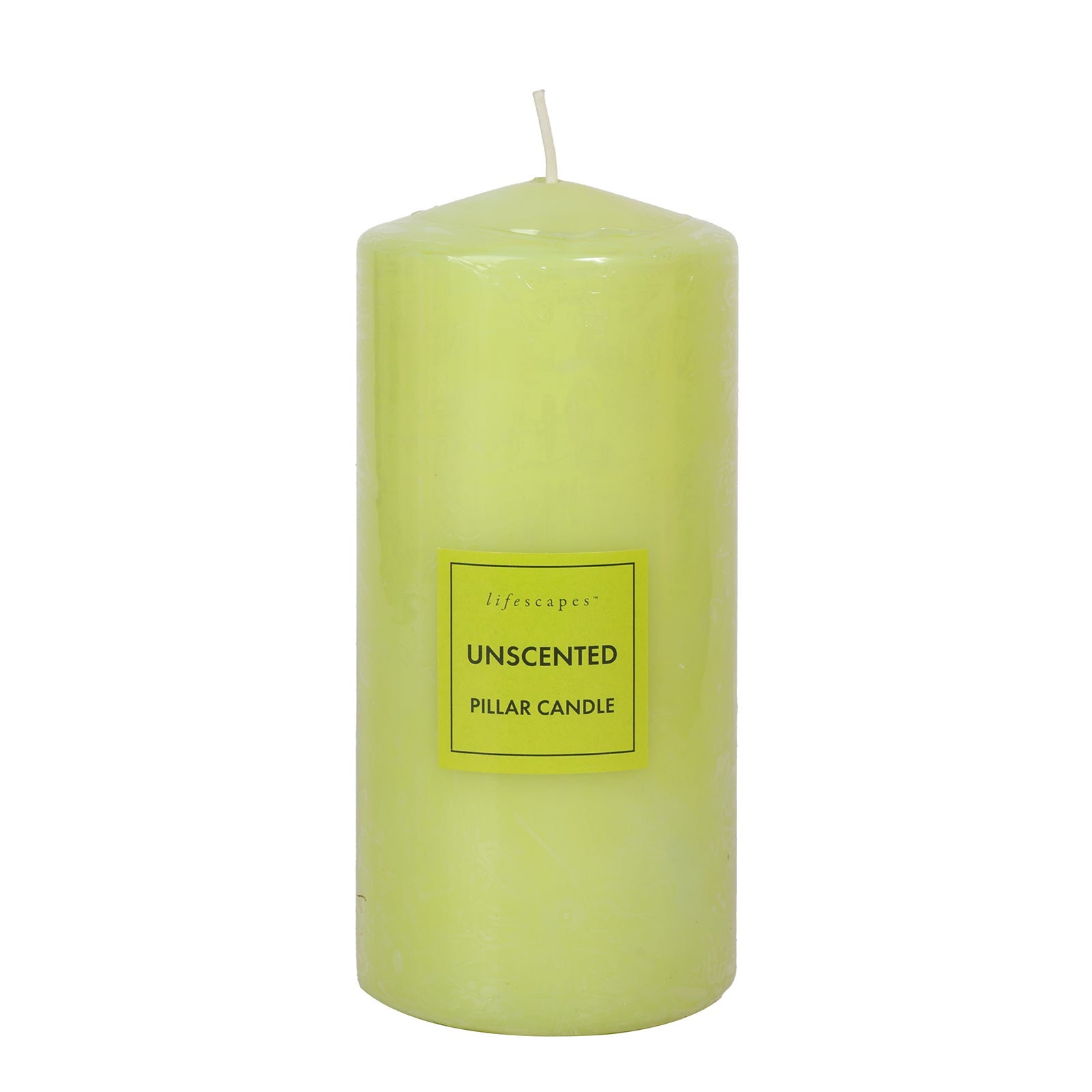 Lifescapes Pillar Candle – Small (Olive Green)
