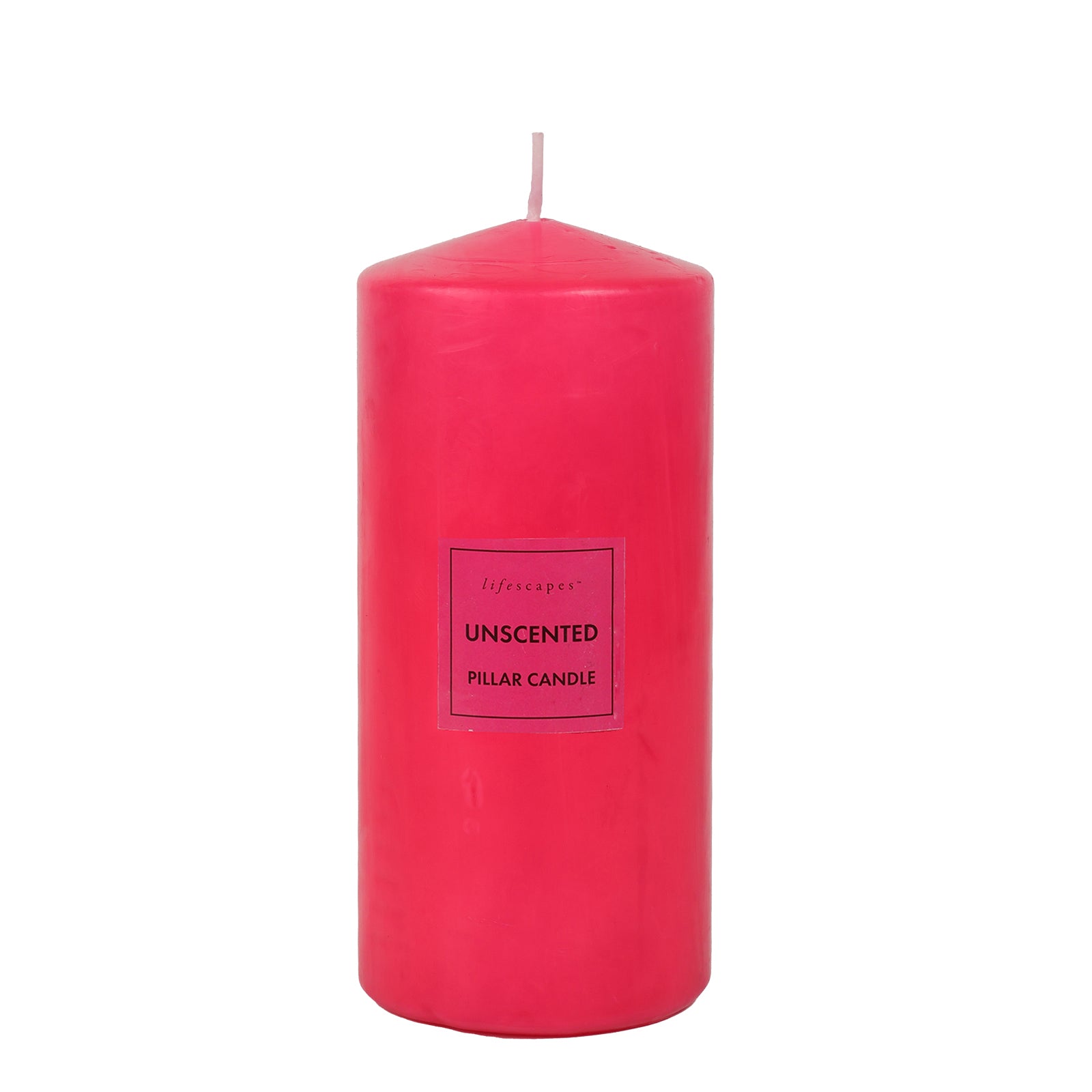 Lifescapes Pillar Candle – Small (Rose Pink)