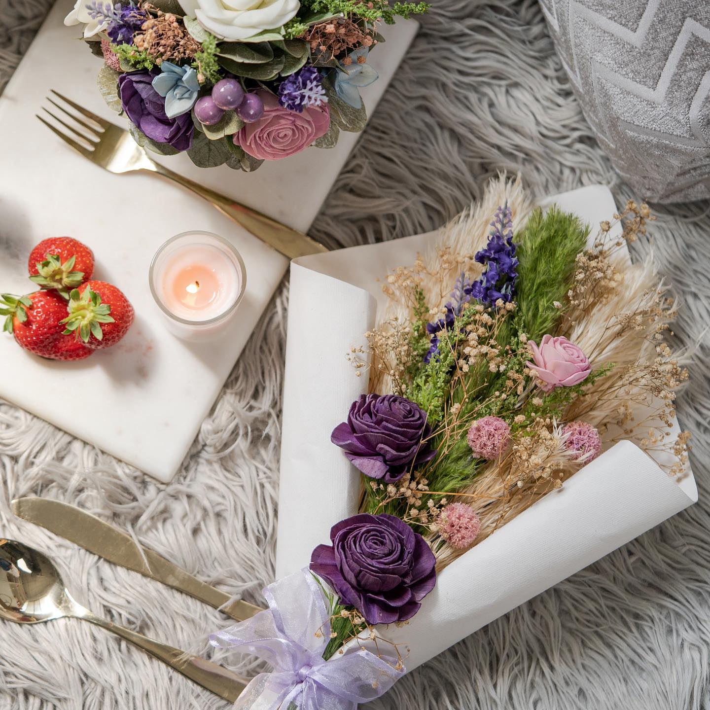 Lavender Hand-Tied Bouquet