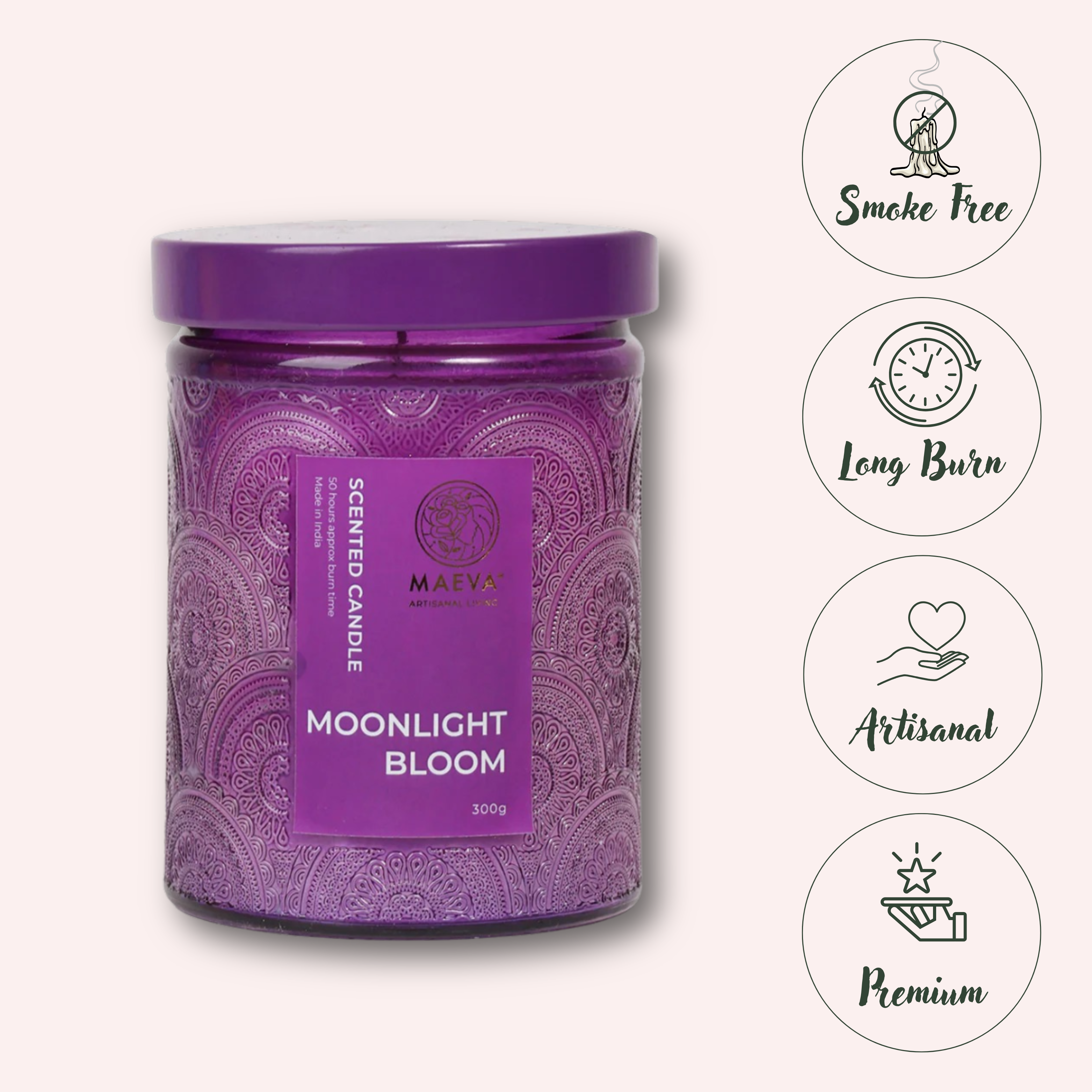 Moonlight Bloom Scented Candle