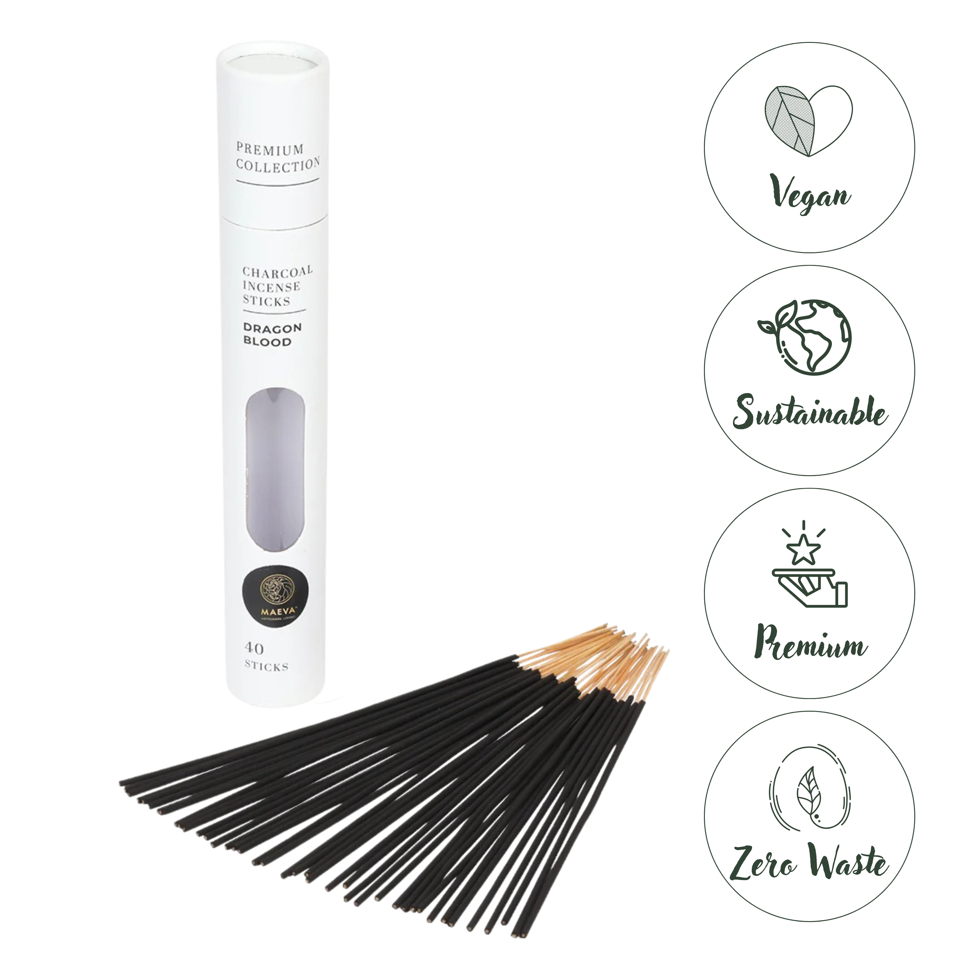 DragonBlood Charcoal Incense Sticks