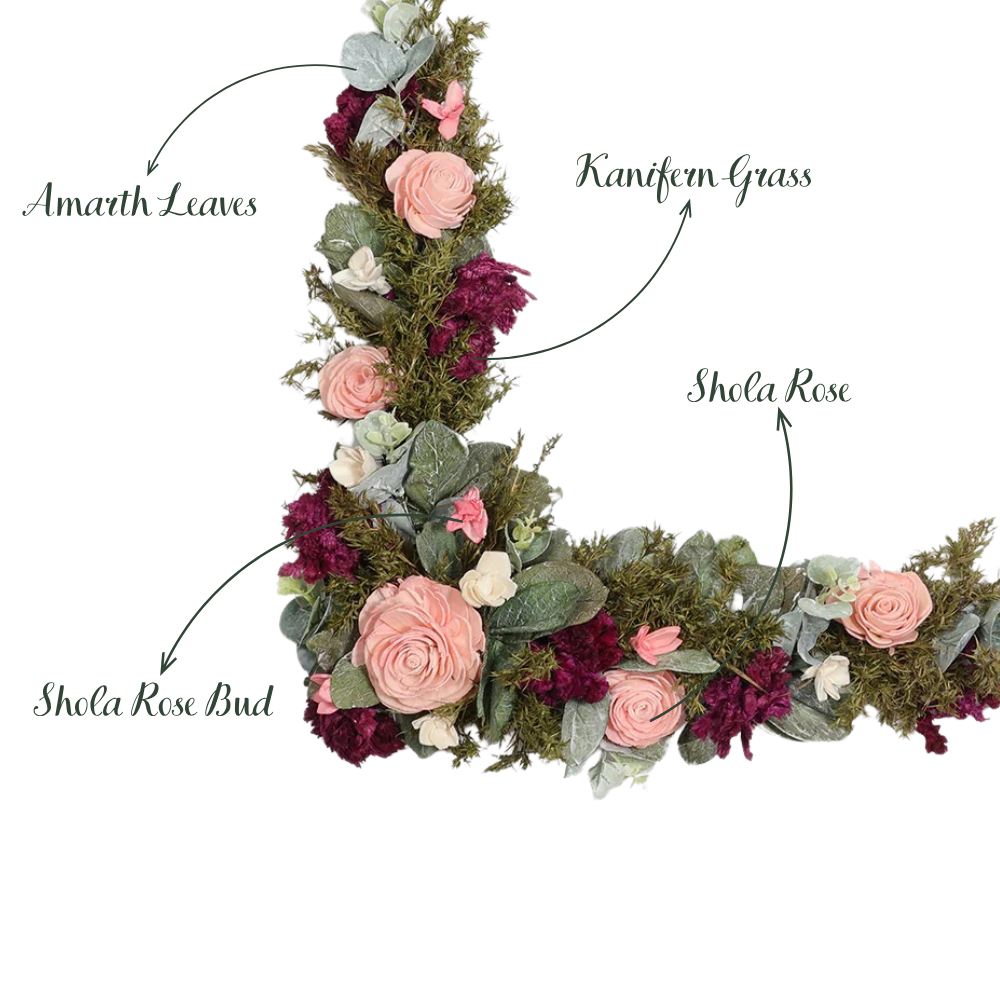 Parisian Beauty Floral Frame