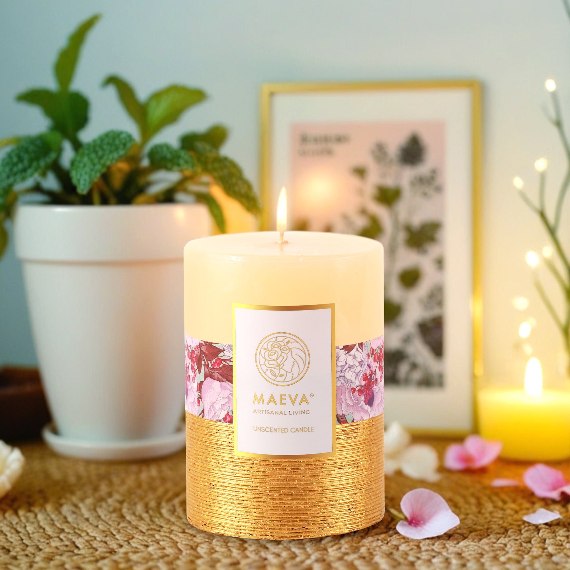 Birthday Pillar Candle - MEDIUM