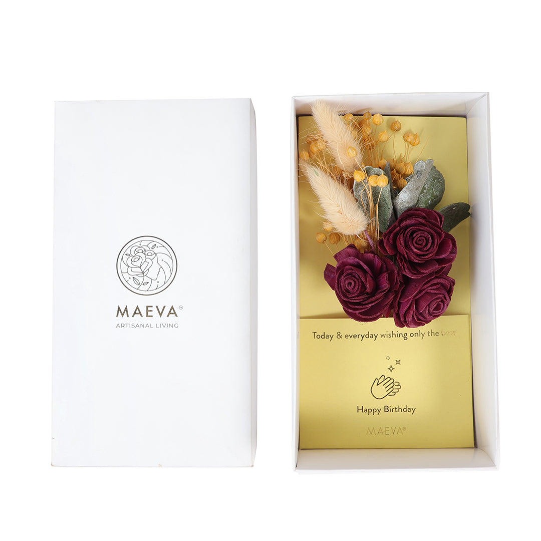 Birthday Greeting Card - Yellow