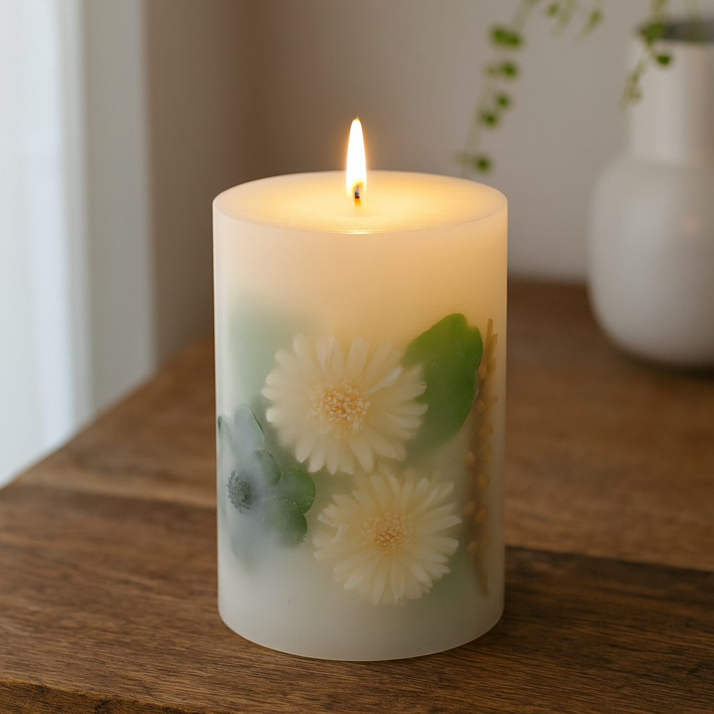 Snow Freesia Botanical Candle