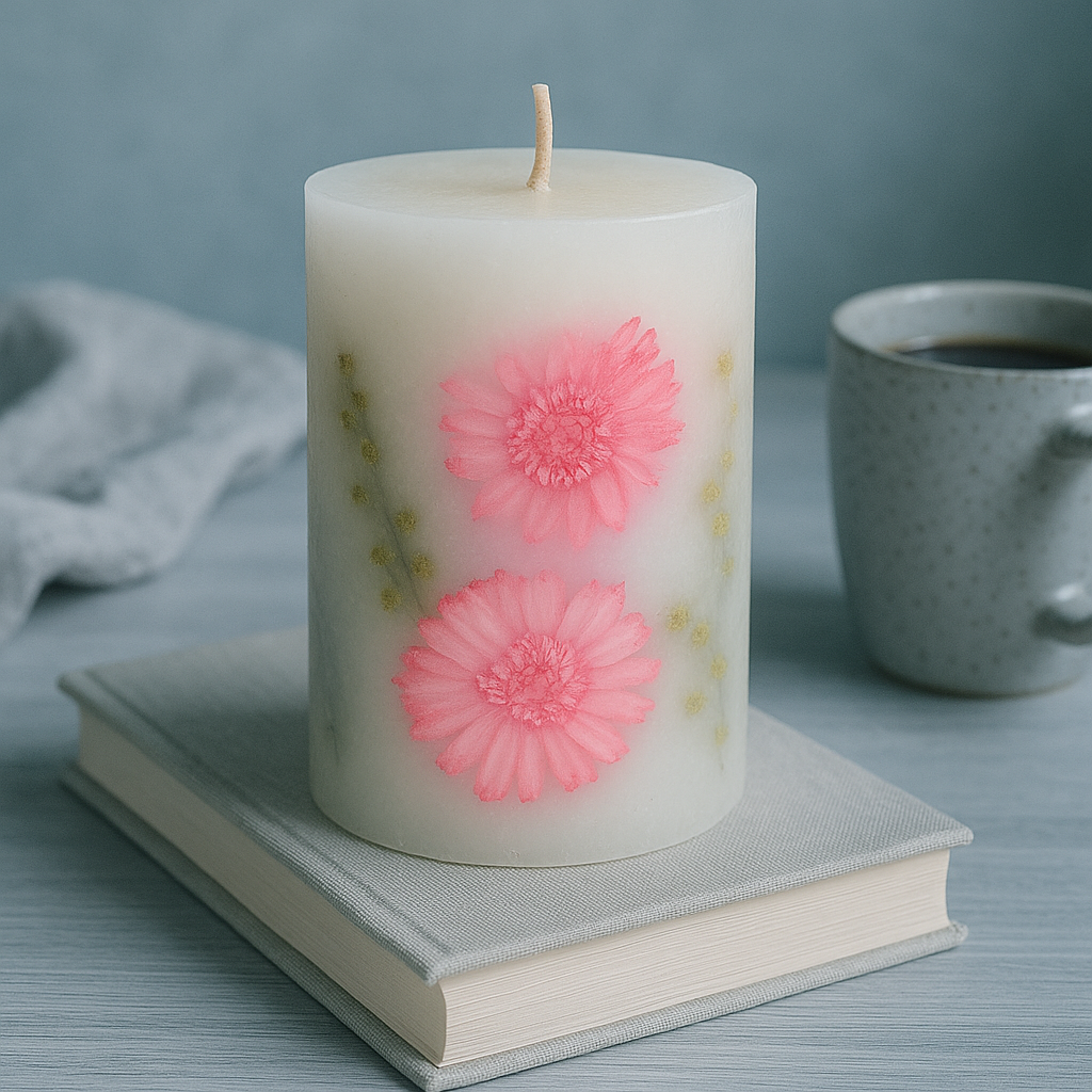 Petal Harmony Botanical Candle