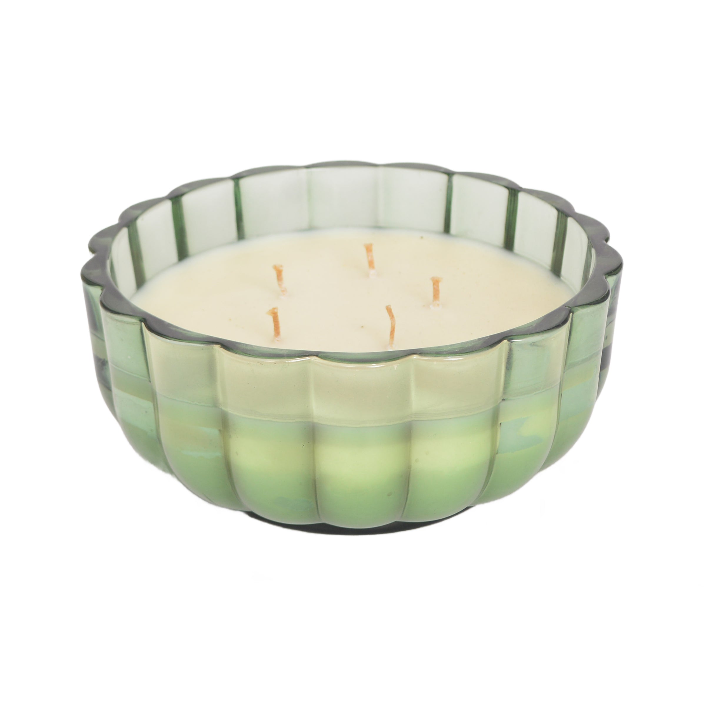 Cinder Apple Scalloped Candle