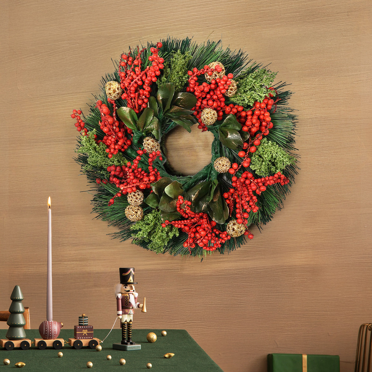 Buy Christmas Wreath Online in Inida | The Maeva Store
