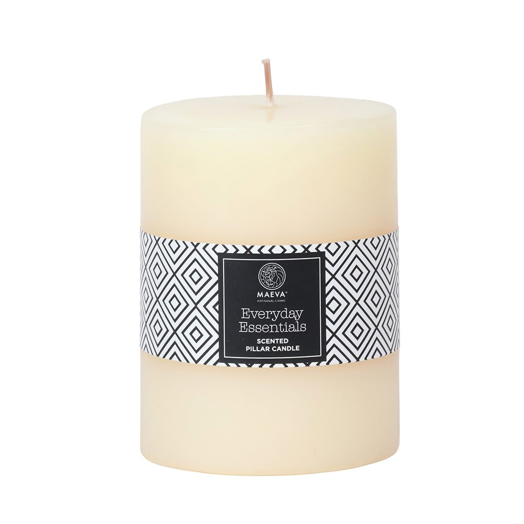 Everyday essential Bees Wax Pillar Candle - Large