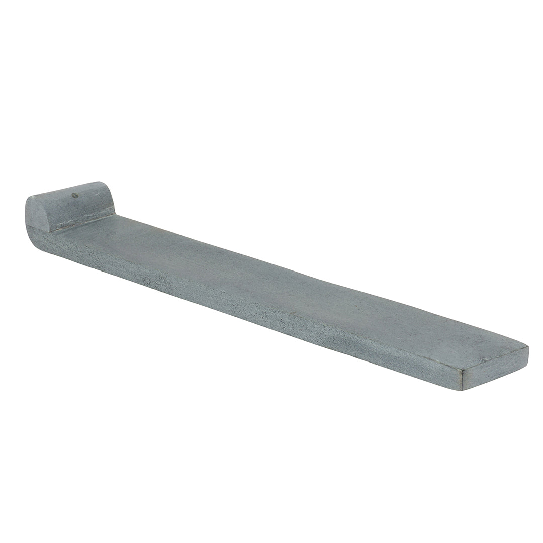 Gray Ceramic Incense Holder