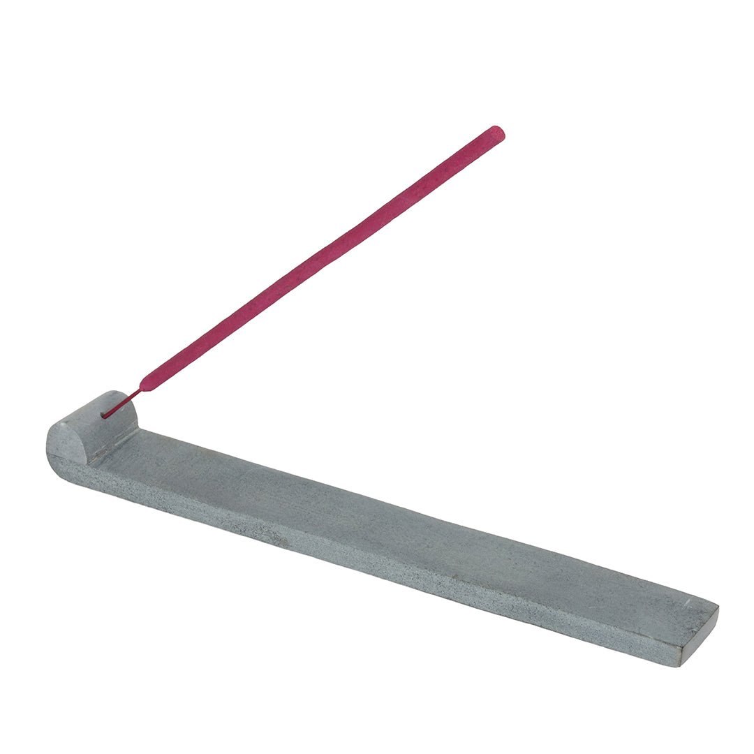 Gray Ceramic Incense Holder