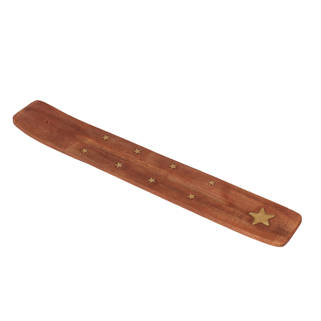 Brown Wooden Incense Holder