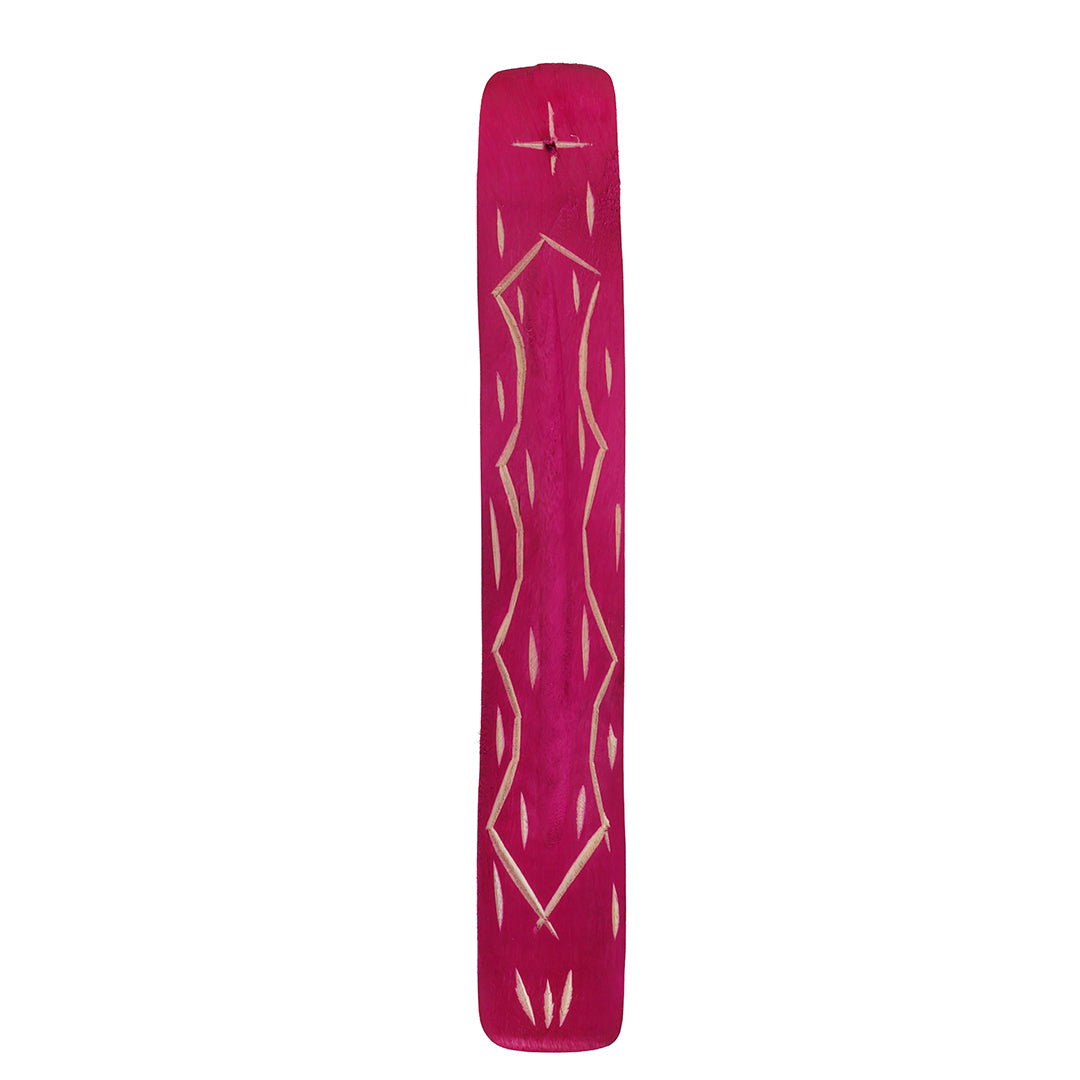 Pink Wooden Incense Holder