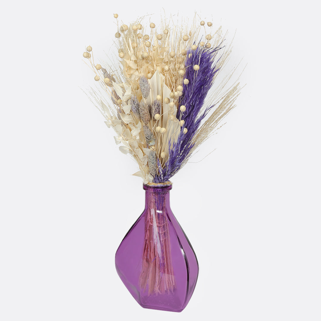 Lilac Beauty Pot with Botanical