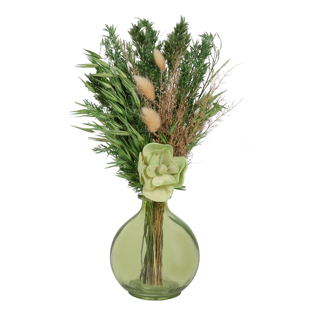 Meadow Glow Round Flower Vase