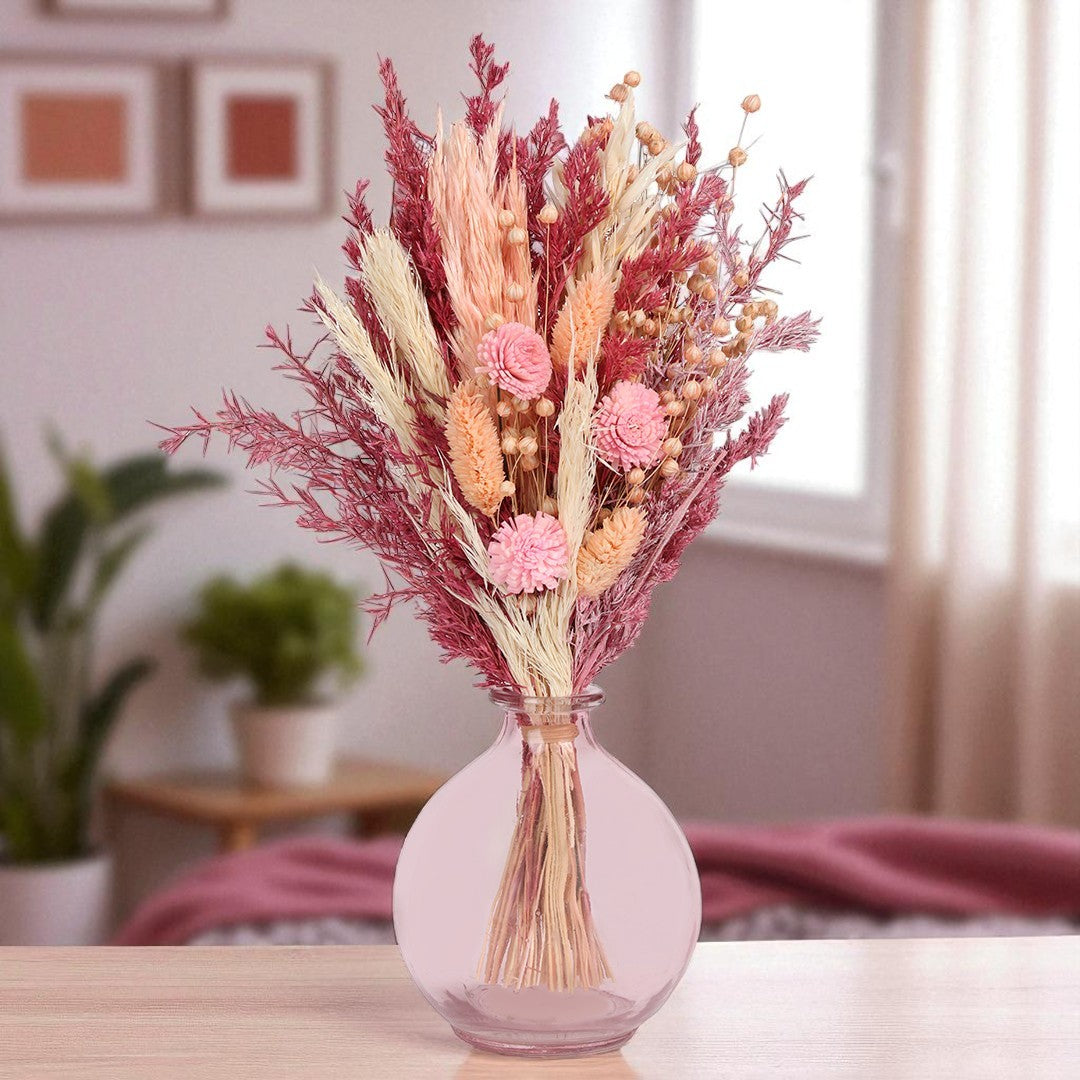 Royal Bloom Round Flower Vase