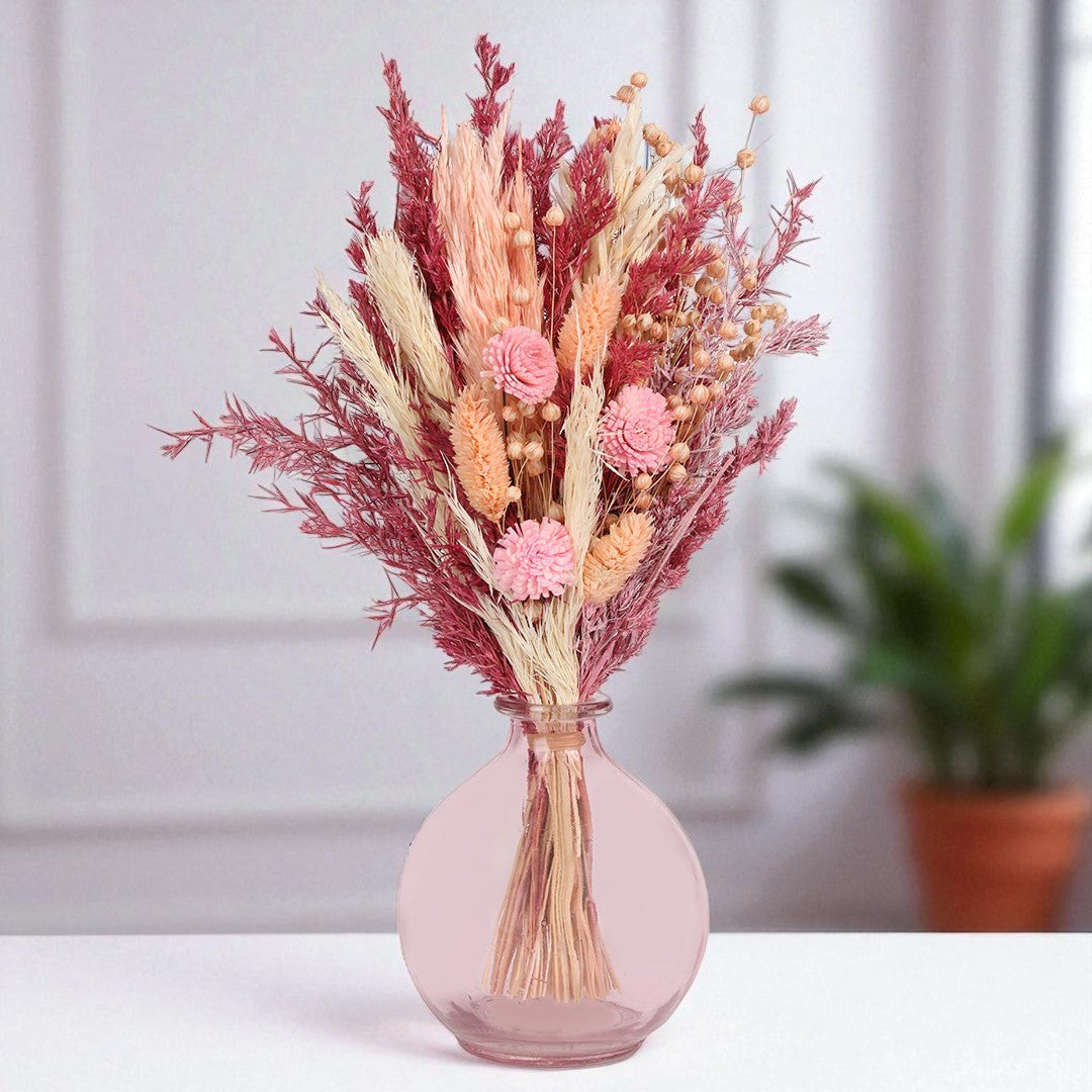 Royal Bloom Round Flower Vase
