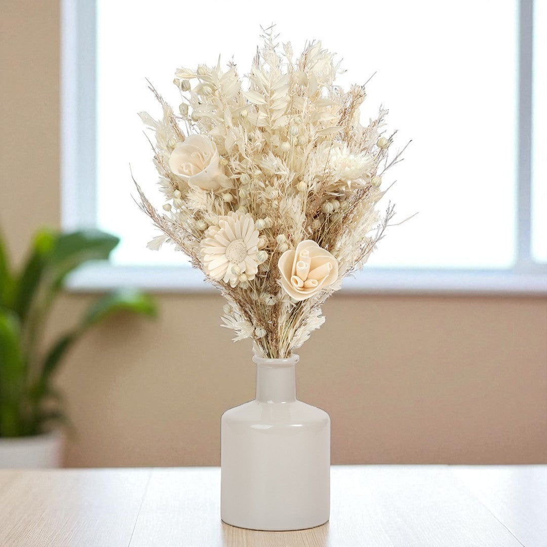 Seabreeze Glass Flower Vase
