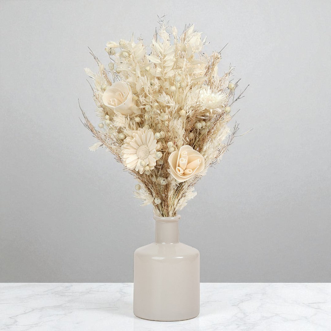Seabreeze Glass Flower Vase