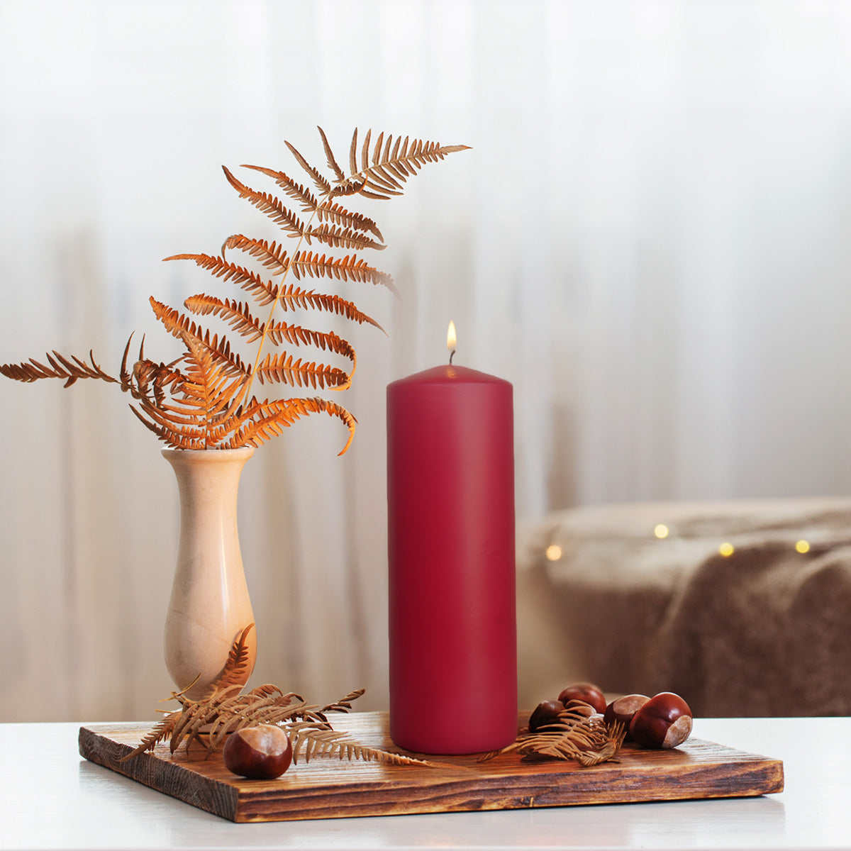 Lifescape Pillar Candle – Big (Pink)