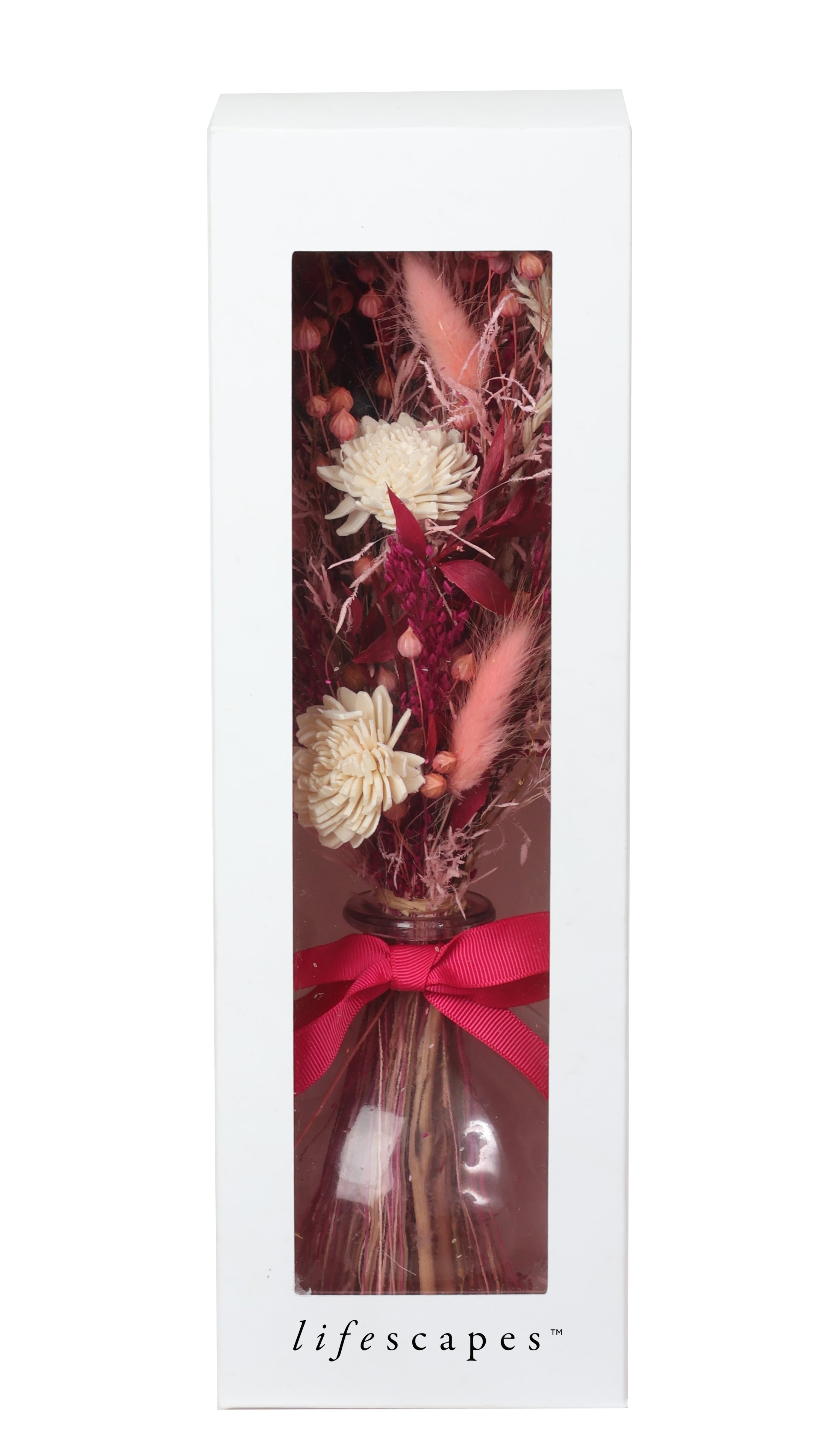 Pink Sprinkles Vase With Bunch