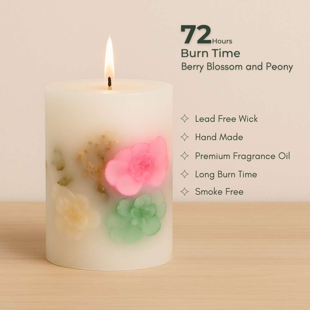 Garden Paradise Botanical Candle - Large