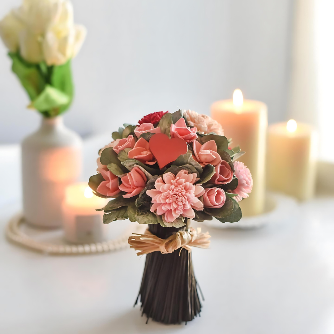Pink Elegance Bouquet | Table Bouquet | Table Bookey