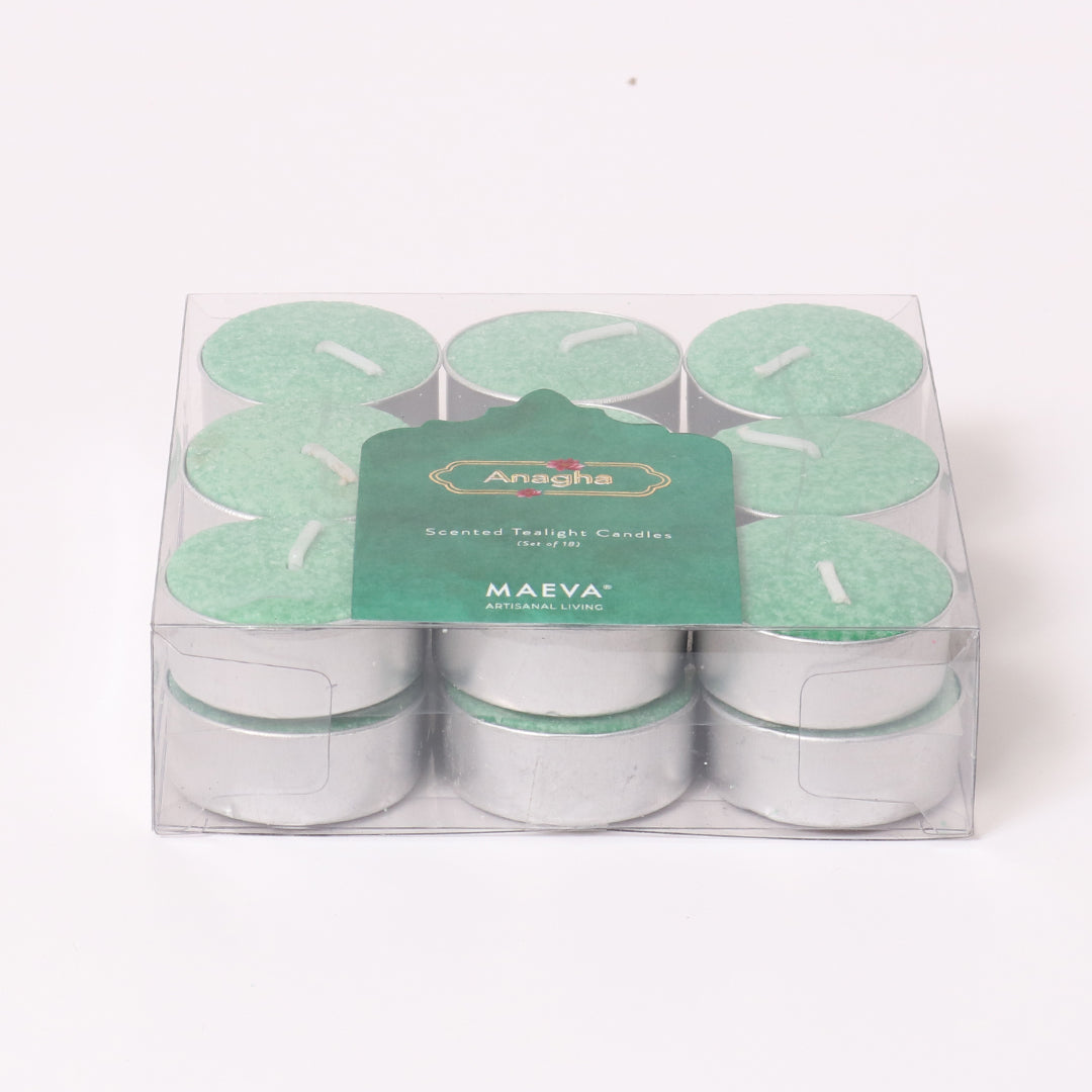 Anagha Scented Tealight Candles - Pack of 18