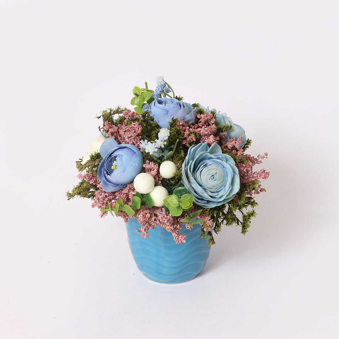 Blue Paradise Table Decor