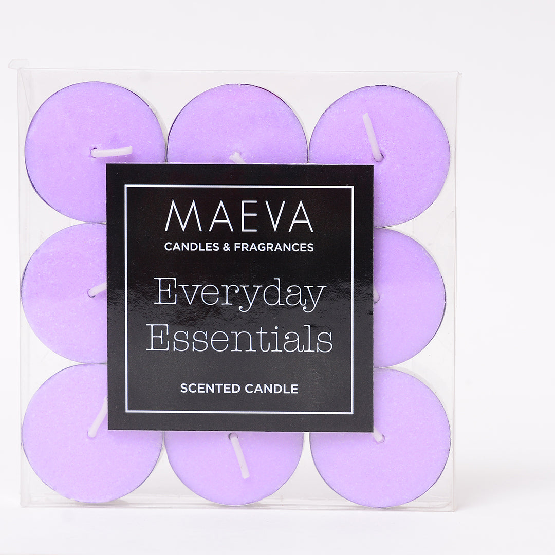 Scented Tealight Candles Pk of 9 The Maeva Store