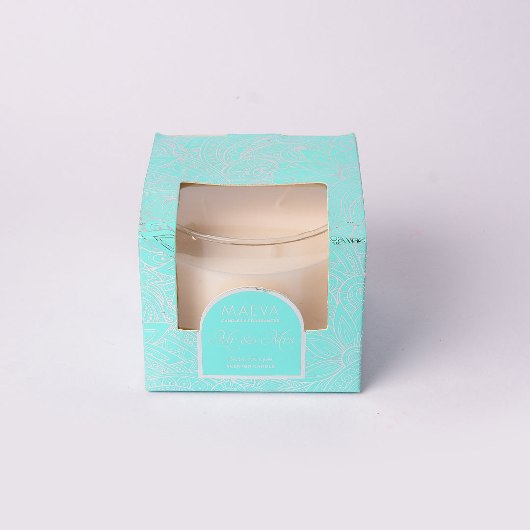 Wedding 3 Wick Glass Scented Candle