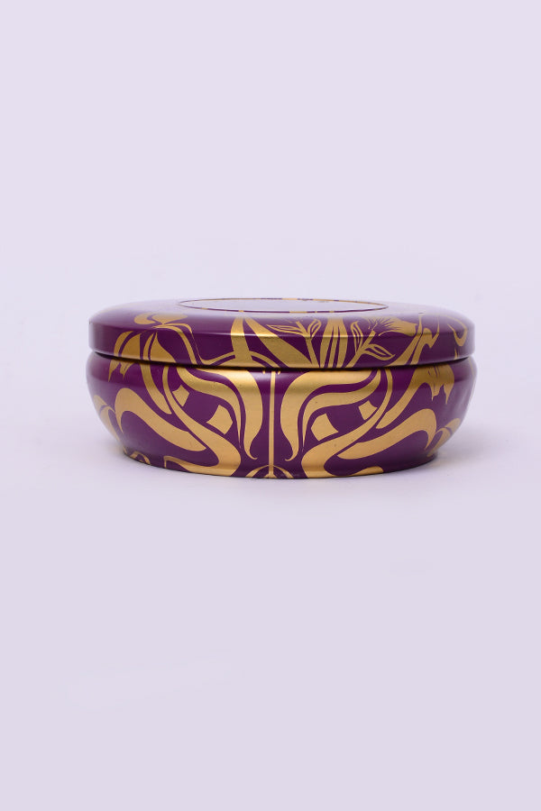 Soft Suede & Vetiver Scented Tin Candle