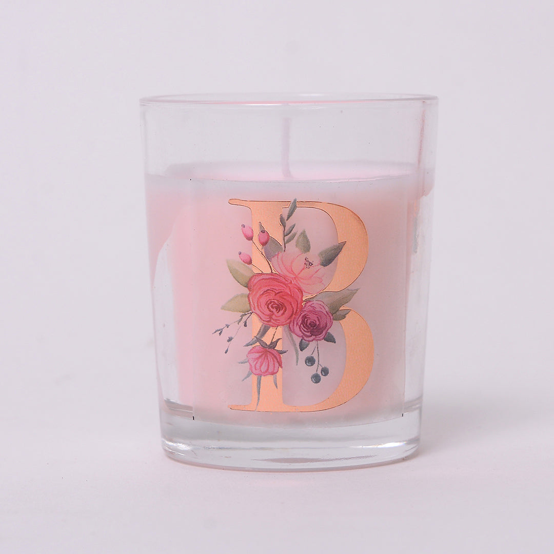 Monogram Shot Glass Candles