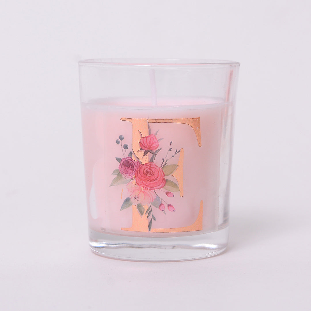 Monogram Shot Glass Candles