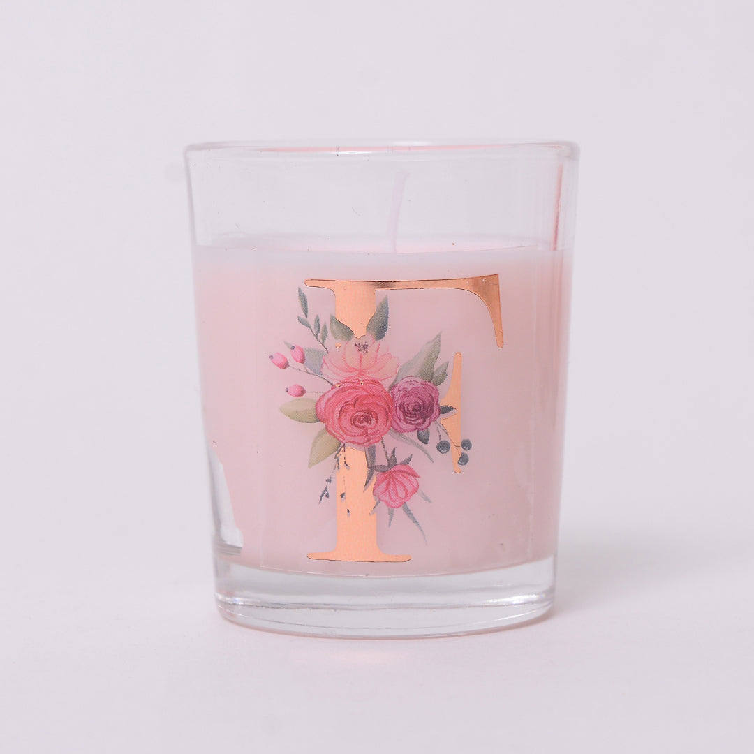 Monogram Shot Glass Candles