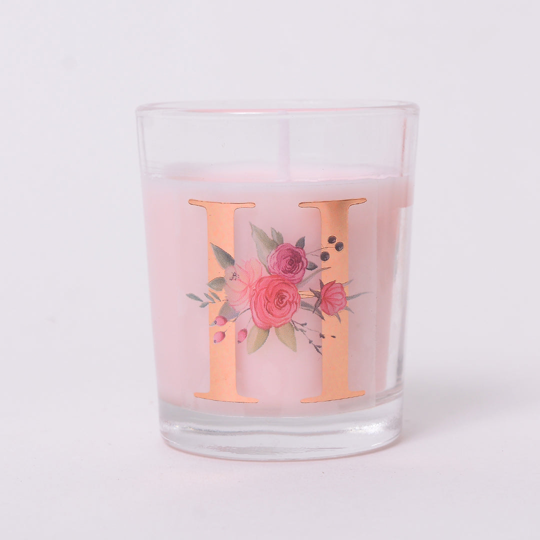 Monogram Shot Glass Candles