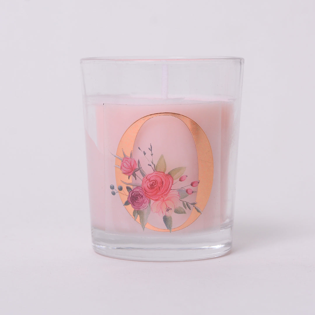Monogram Shot Glass Candles