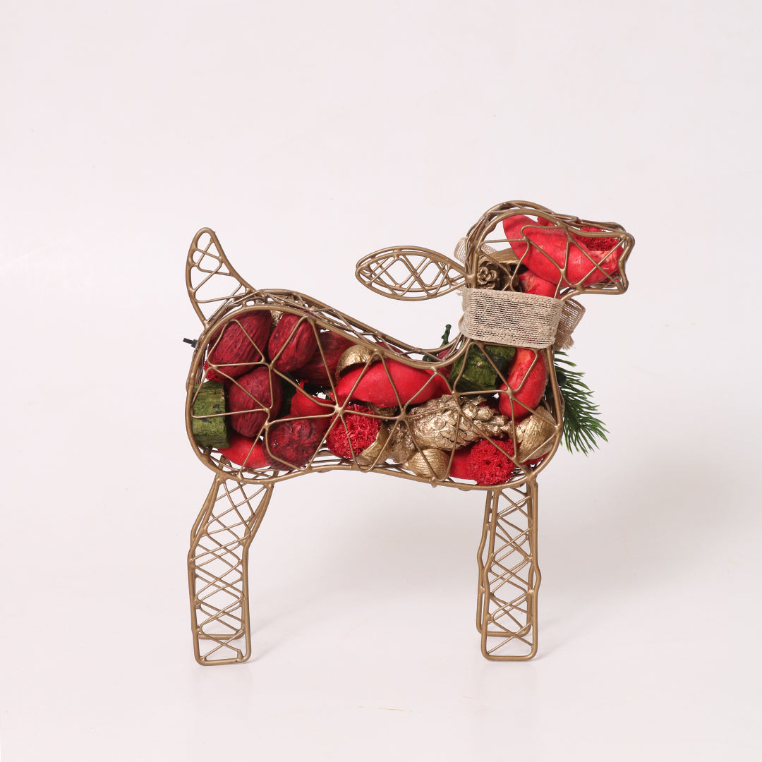 Deer Metal Cage Potpourri