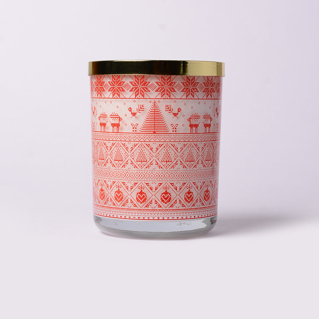 "SNOWFLAKES" 15 Oz Scented Candle | Christmas Scented Candles for Decoration & Fragrance
