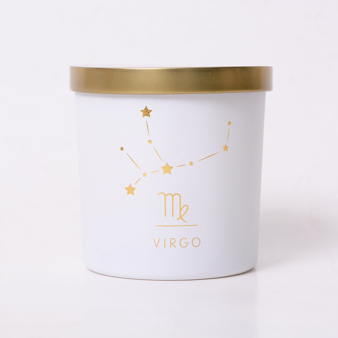 Virgo Zodiac Scented Jar Candle