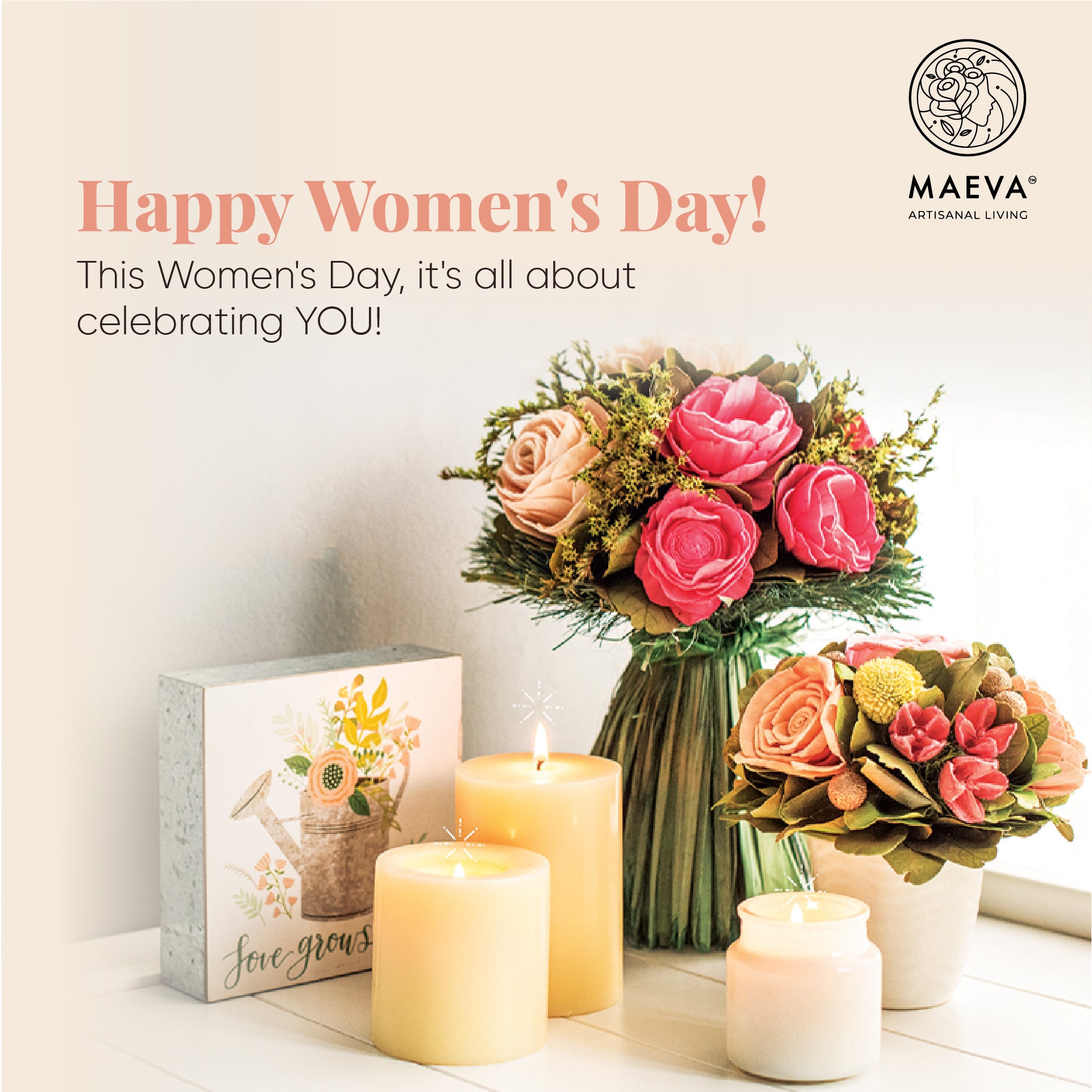 Empowered Together: Nurturing Sisterhood and Progress this Women's Day with Maeva's Thoughtful Gifts