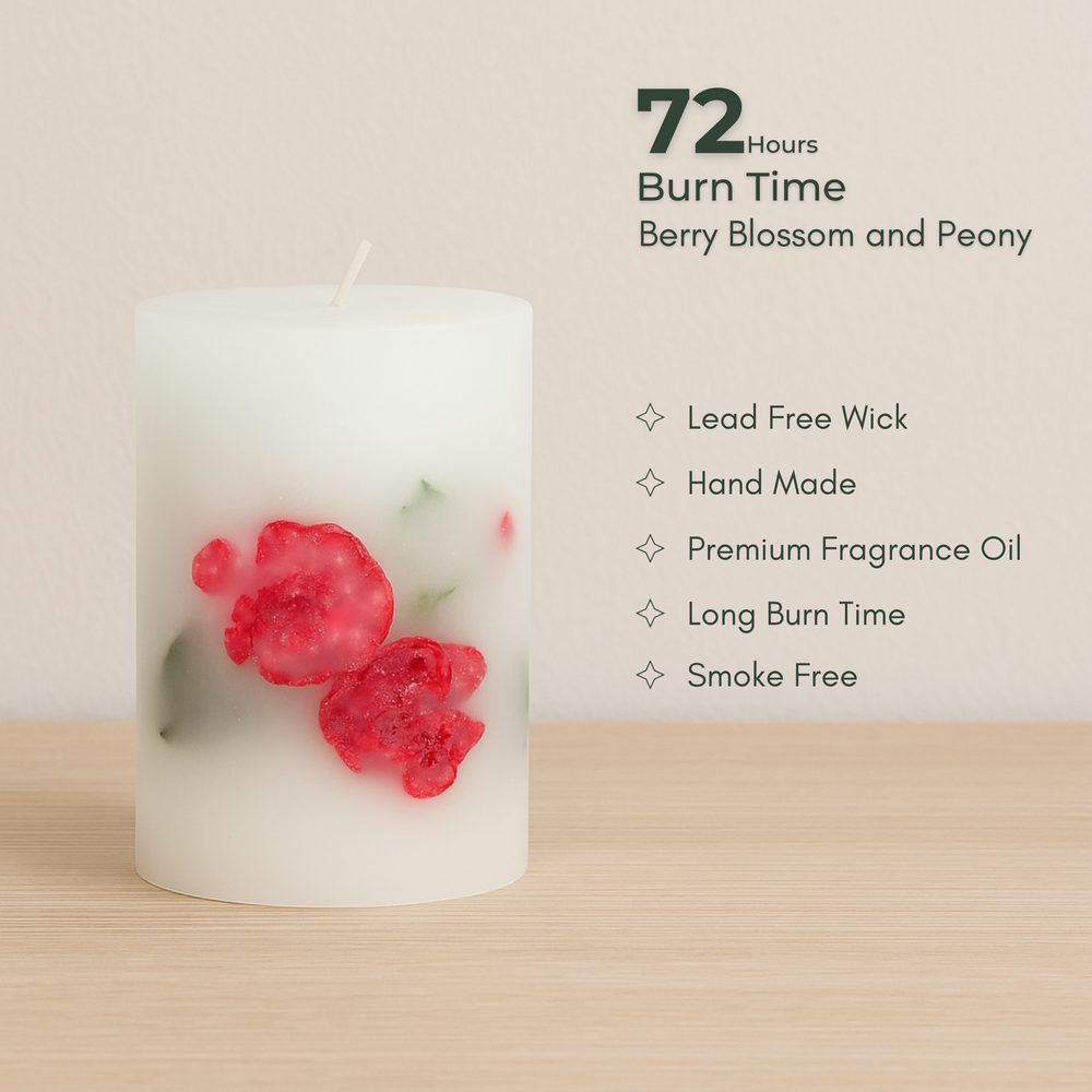 Cherry Blossom Botanical Candle