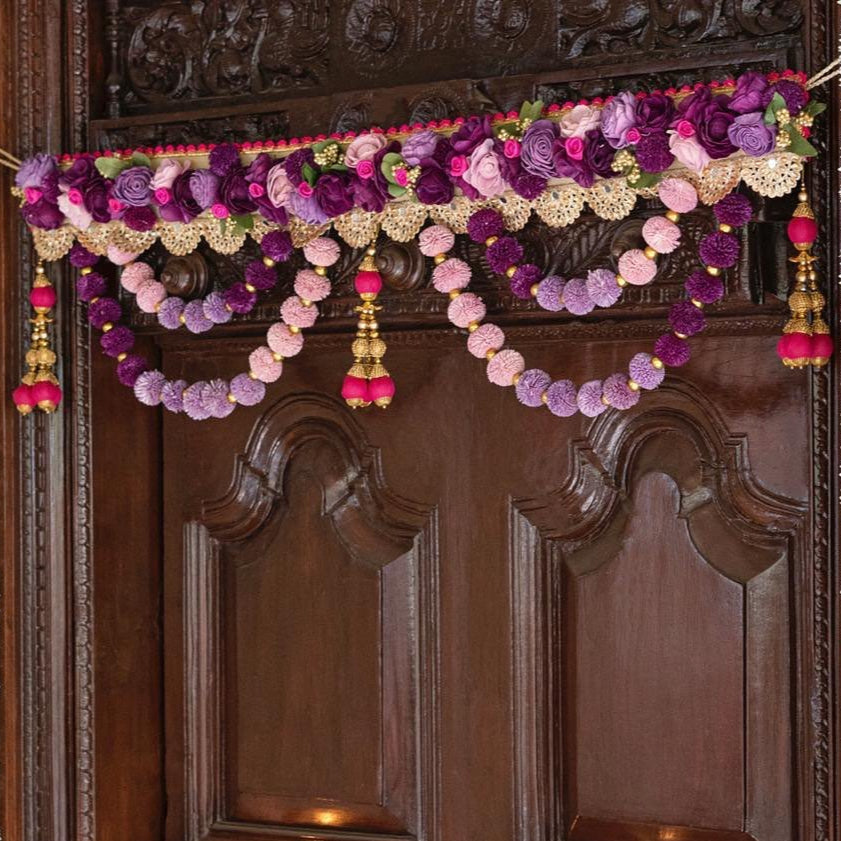 Purple Shola Toran