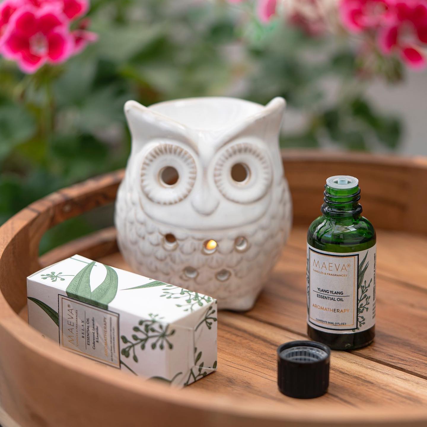 Owl Aromatherapy Set