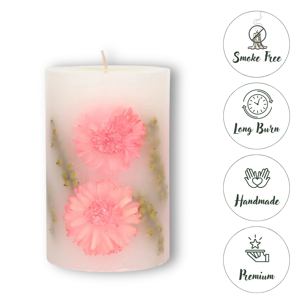 Petal Harmony Botanical Candle