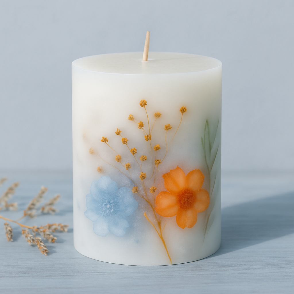 Radiant Bloom Botanical Candle - Large